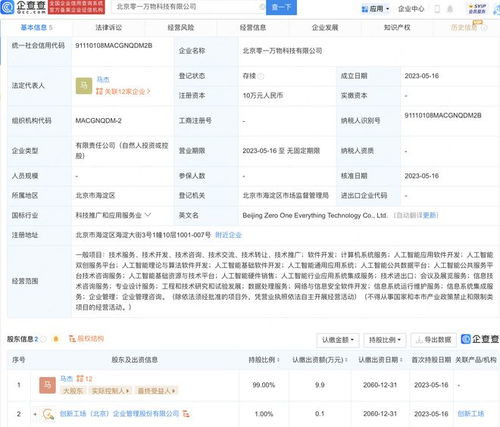 創(chuàng)新工場(chǎng)布局人工智能雙創(chuàng)服務(wù) 投資新設(shè)科技公司擴(kuò)圍AI業(yè)務(wù)